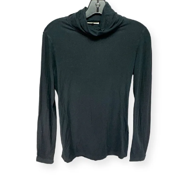 Black Top Long Sleeve James Perse, Size L