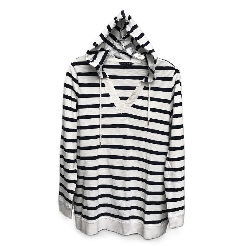 Blue & White Top Long Sleeve By Tommy Hilfiger, Size: L