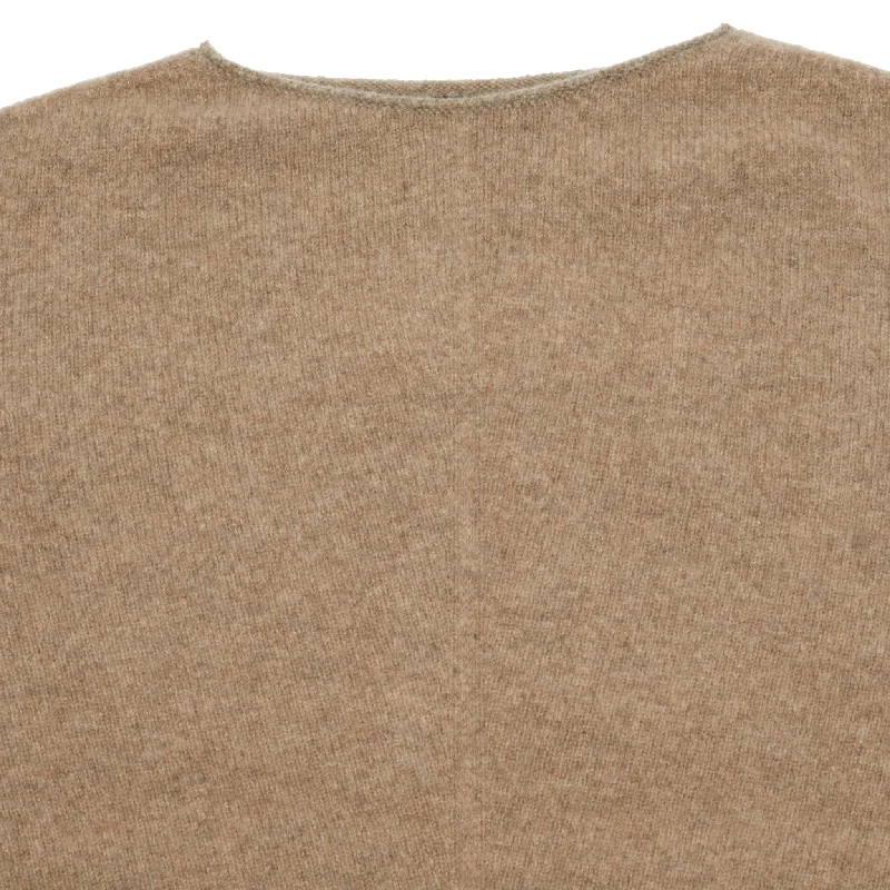 Pas de Calais Merino Knitted Pullover in Camel