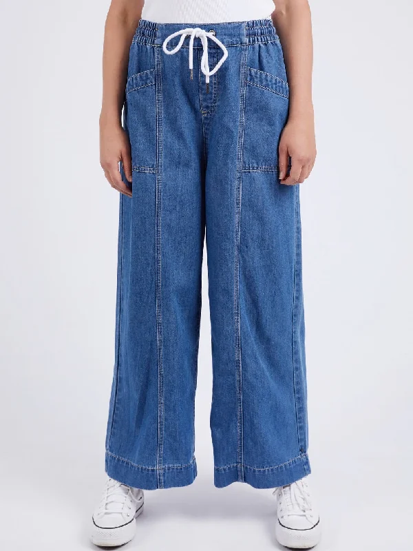 ELM ALOURA WIDE LEG JEAN