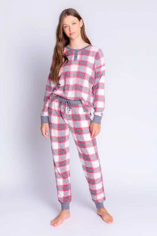 PJ Set Plaid