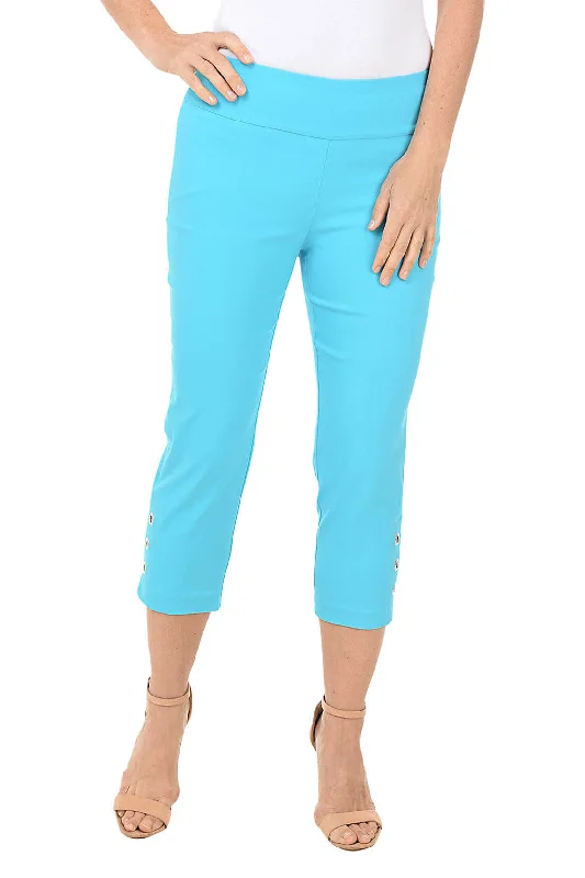 Side Grommet Capri Pant