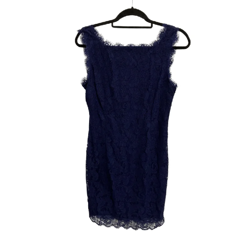 Dress Party Short By Clothes Mentor In Blue, Size: L