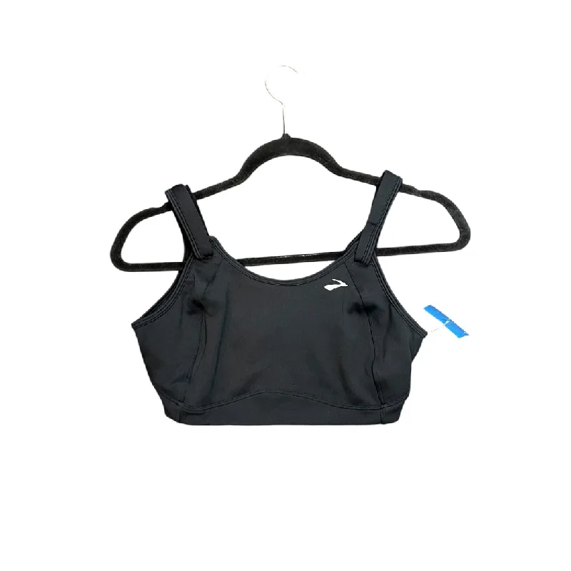 Athletic Bra By Brooks In Black