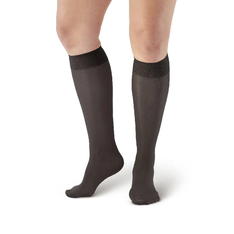 AW Style 76 Soft Sheer Knee Highs - 8-15 mmHg